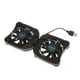 thumbnail image 5 of Cateissary USB Mini Folding 2 Fan Laptop Cooler Cooling Notebook Pad 2piezas Tipo 1, 5 of 6
