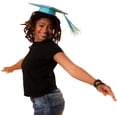 thumbnail image 3 of Diadema Graduation Cap Remix para cabello rizado, 3 of 9