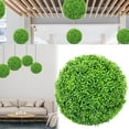 thumbnail image 2 of SUSHANG Artificial Plant Topiary Ball Faux Boxwood Decorative Balls for Backyard, Balcony,Garden, Wedding and Home Décor, 2 of 6