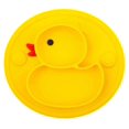 thumbnail image 1 of Exquisite Baby Plate Silicone Toddler Plates Suction Placemat Divided Dishes For Kids And Infants One-piece Strong Suction, Bpa Free, Microwave Dishwa, 1 of 5