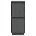 thumbnail image 3 of vidaXL Buffet Gris 31.5x34x75 cm Pin Massif, 3 of 5