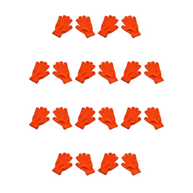 Minnieouse 1 par de guantes para niños, estilo simple, color sólido, para niños pequeños, para invierno Type2 NO2