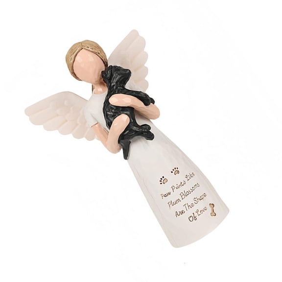 Giaone Pet Memorials Gift Dog and Cats Souvenir Gift,Angel Statues Figurines Ornament