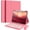 New Pink, variant on Magnetic Detachable Candy Round Keyboard Cover with Mouse & Apple Pencil Slot for iPad 11 Gen A16 2025 / iPad 10 Gen, Slim Folio Case, New Pink