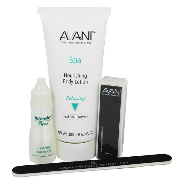 Avani Dead Sea Cosmetics Avani Dead Sea Cosmetics Relaxing Nail Kit