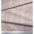 thumbnail image 2 of Soimoi Rayon Fabric Check & Geometric Print Fabric by The Yard 42 Inch Wide, 2 of 5