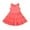 Red., variant on Agkizg Girls Sleeveless Tank Dresses Crewneck Solid Color Casual A Line Cottons Girl Sundress Dresses