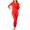 Red, variant on EGNMCR Thermal Underwear for Women Soft Long Johns Set Base Layer Skiing Winter Warm Top & Bottom on Clearance