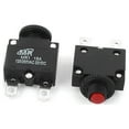 thumbnail image 4 of Unique Bargains DC 32V AC 125V/250V 15A Push Button Reset Quick Connect Circuit Breaker 3pcs, 4 of 4