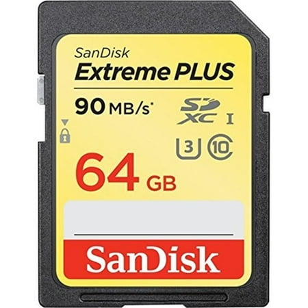 SanDisk Extreme Plus 64GB SD UHS-I Memory Card