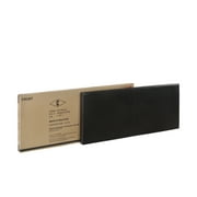 Crown Mark Erin Faux Leather Bed, Black, Queen