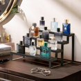 thumbnail image 2 of Organizador de perfumes HomePetite Wood de 4 niveles para hombre, 30 cm, 2 of 9