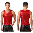 thumbnail image 3 of Camiseta de baile moderno de Jazz con lentejuelas brillantes para hombre, Tops con cuello redondo, camisetas de manga corta para actuaciones, disfraces para festivales y discotecas, 3 of 5