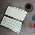 thumbnail image 6 of The Beadsmith Two Sided Magnetic Needle Case – Basic Elements – 6.25” x 3.25” x .75”, Snap Closure, One Side Printed with Needle Sizes – Keep Your Needles Organized and in One Place, 6 of 7