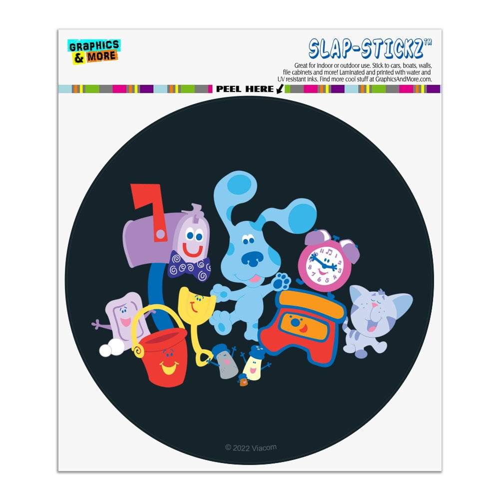 Blue's Clues Friend Group Automotive Car Window Locker Circle Bumper ...