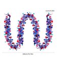 thumbnail image 3 of SLYNSHome 4th of July Decorations Patriotic Tinsel Garland Red White Blue Foil Glitter Tinsel Independence Day Memorial Day Celebration Party Supplies 32.8 ft, 3 of 6