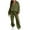 *Army Green, variant on ClodeEU Womens Lounge Set 2 Piece Outifts,Zip Up Hoodie Sweatshirt and Joggers Sweatpants Tracksuit Sets Army Green,Womens Plus M