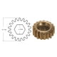 thumbnail image 4 of Engranaje del sintonizador Irfora 6 unids Cuerdas de Guitarra Afinadores Sintonizadores Claves Claves de la Máquina Montaje Hex Hole Gear 1:18 Irfora Engranaje del sintonizador, 4 of 4