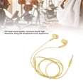 thumbnail image 5 of BIMZUC Wired Sport Earphone 3.5mm Universal HiFi Music Bass Earbud Headphone with Microphone, In-Ear 3.3ft Corded Gaming and Casual Listening Audio Earplug Style for Smartphone & PC, Yellow, 5 of 9