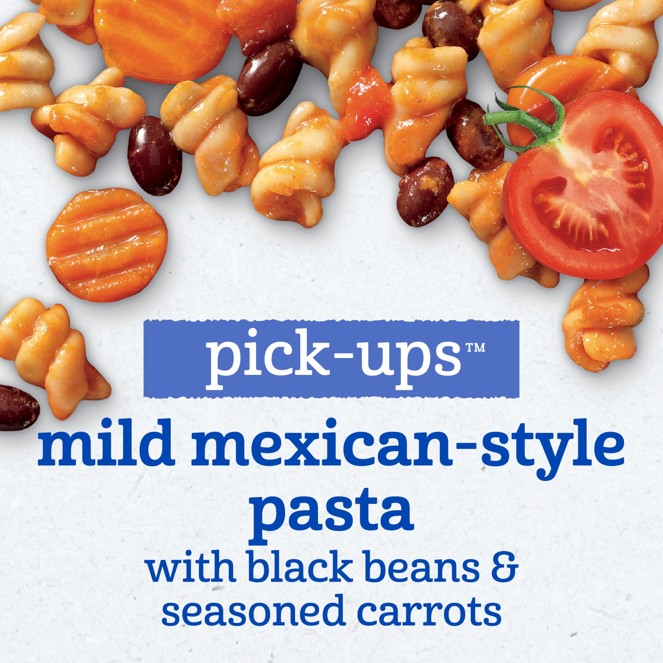 Gerber Stage 3 Baby Food, Mexican-Style Pasta, Pick-Ups, Baby Led Feeding 5.8 oz