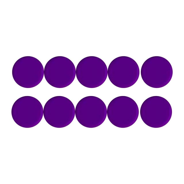 Siruishop 10 Pcs Tampons de Queue de Snooker Tampons de Ferrule Pièce de Réparation Remplacement Accessoire de Billard pour Compétition de Salle de Jeux Violet
