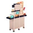 thumbnail image 5 of Hommoo Kids Play Kitchen, 65Pcs Kitchen Playset, Kitchen Toys with Real Sounds and Light for Girls and Boys,Multicolors, 5 of 9