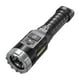 thumbnail image 2 of Linterna LED de alta potencia de 10 W con luces laterales COB | Linterna exterior de largo alcance | Brillo ajustable en 4 modos | Linterna portátil recargable por USB | Incluye cable de datos, 2 of 8
