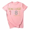 thumbnail image 3 of Camiseta de regalo de cumpleaños número 50 de Puntoco para mujer, camiseta Vintage 1971 con piezas originales, camiseta bonita Puntoco Puntoco-5640, 3 of 5