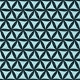 thumbnail image 1 of Ahgly Company Indoor Square Patterned Deep Teal Green Area Rugs, 6' Square, 1 of 6