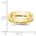 thumbnail image 3 of 10KY 5mm LTW Comfort Fit Band Size 5.5 Size 5.5, 3 of 3