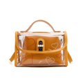 thumbnail image 1 of Bolso de mano de color gelatina a la moda para mujer, bolso de mano transparente de Color caramelo, bolso cruzado S, 1 of 5