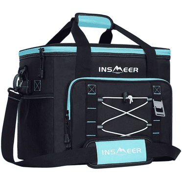 INSMEER Soft Cooler Bag, Collapsible Coolers Bag 60 Cans, Soft Sided Insulated Cooler Portable Leakproof Cooler for Grocery Shopping,Camping,Travel,Fishing