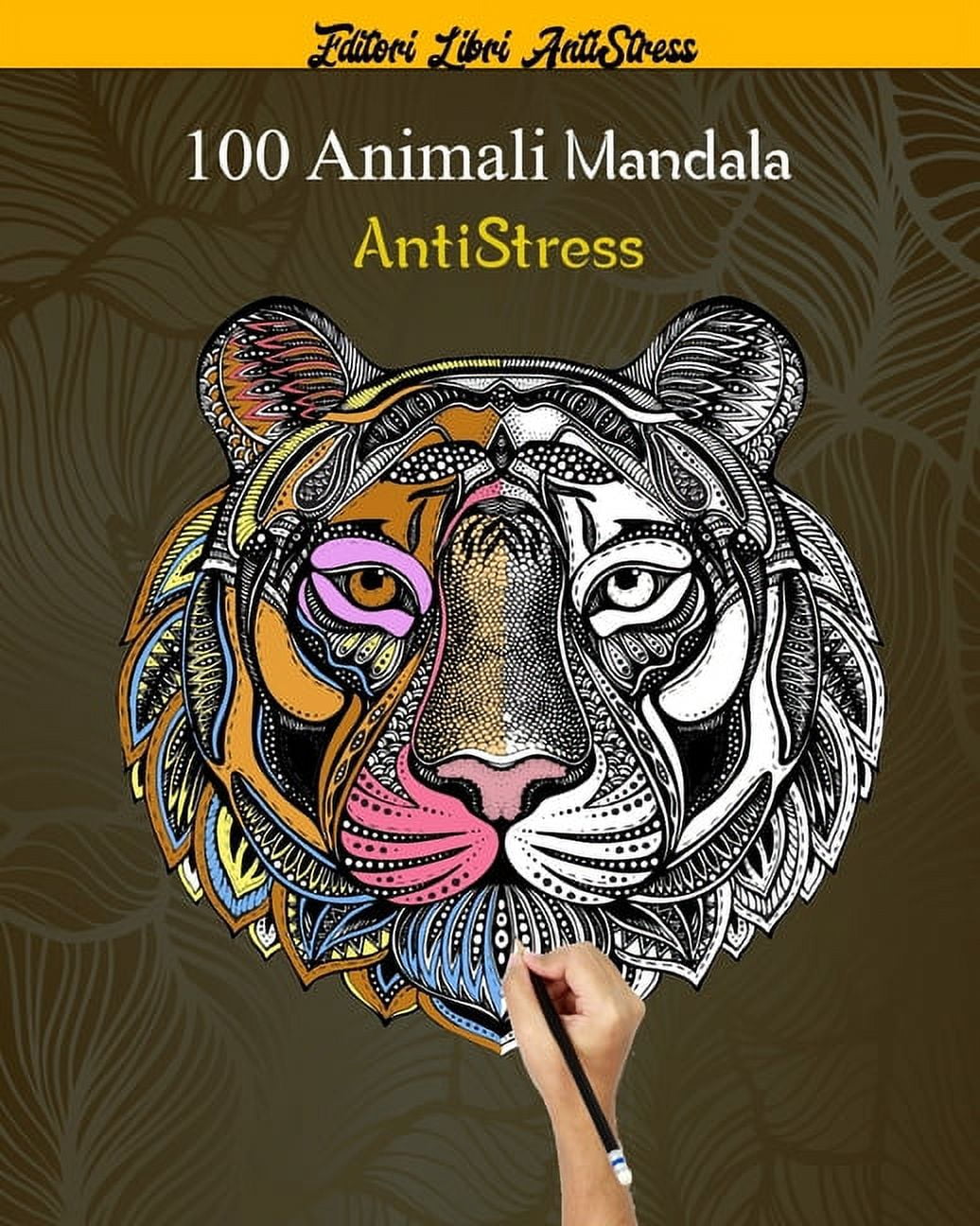 100 Mandalas Libri da Colorare per Adulti: Magici Libri Da colorare Mandala  per Adulti,100 Disegni e Motivi Rilassanti contro lo stress (Paperback) -  Walmart.com, image size:1036x1296