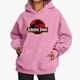 thumbnail image 5 of Sudadera con capucha informal de moda para mujer con estampado de dinosaurios de JURASSIC PARK, sudadera cálida de lana para mujer, sudadera con capucha transpirable para niña AAA, 5 of 5