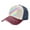 Navy And Red, variant on Men Women Rainbow Stripe Baseball Cap Golf Dad Hat Adjustable Low Profile Cotton Hat
