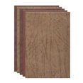 thumbnail image 1 of Uxcell 5Pcs Piel de Cuero, Piezas de Cuero Artificial de 12x8" para Manualidades, Tono Café, 1 of 6