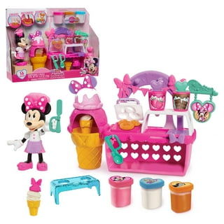 Disney Junior Minnie Mouse Flipping Fun Pretend Play Kitchen Set, Play  Food, Realistic Sounds, Kids Toys for Ages 3 up - Walmart.com