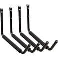 thumbnail image 1 of Soportes de pared resistentes para kayaks, tablas de surf, escaleras, bicicletas y herramientas, ideales para organizar artículos voluminosos. Ganchos de almacenamiento para garaje, paquete, 1 of 5