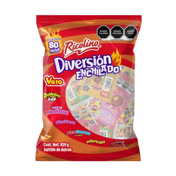 Surtido de Dulces Ricolino Enchilados 829 gr