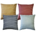 thumbnail image 4 of Meraki Paradiso Blue Throw Pillow 19x19, Complete with Polyfill Pillow Insert, 4 of 4