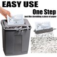 thumbnail image 2 of miduoduo-Paper Shredder Sharpening & Lubricant Sheets & Shredder Cleaning Sheets (12 Pack), 2 of 4