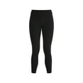 thumbnail image 4 of No Boundaries Super Soft Core Ankle Leggings, 27.5”Inseam, 1 and 2-Pack, Women's & Women's Plus Sizes XXS-4X, 4 of 5