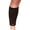 Black/Partial Copper Dots, variant on Copper D Compression Calf Sleeve - Bamboo Rayon - Calf Support Brace - Small Medium - Black Copper Dots - 1 Pack