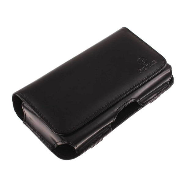 Leather Case Belt Clip for Jitterbug Smart3 Phone - Swivel Holster ...