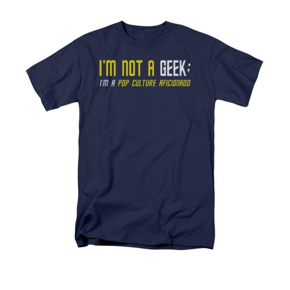 I'm a Pop Culture Aficionado Geek Humor Funny Humorous Saying Adult T-Shirt