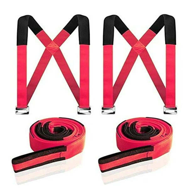 Correas de mudanza, sistema de elevación y movimiento , manejo de objetos pesados, correas de transporte ajustables de elevación de hombro para electrodomésticos Fokelyi 222396-3