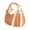 Ellipse, variant on Taolixe Rectangle Woven Handbag with Bowknot Wicker Trendy Concise Women Handbag Collocation Accessory_Clearance_Storage Pouch