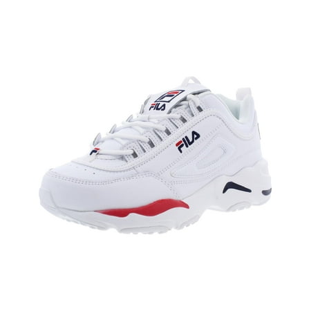 Fila Womens Disruptor II X Ray Tracer Gym Running Shoes White 9.5 Medium (B,M)