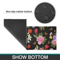 thumbnail image 6 of Pioneer Flower Floral Print Pattern Kitchen Rugs Sets Of 2, Anti Fatigue Non Slip Washable Floor Mats for Kitchen Sink Laundry, 17X30 Inch + 17X47 Inch, 6 of 6