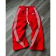 thumbnail image 3 of Pantalones holgados y rectos con diseño de rayas laterales y letras estéticas Y2K con cremallera para mujer, pantalones deportivos casuales de moda urbana para parejas, 3 of 5